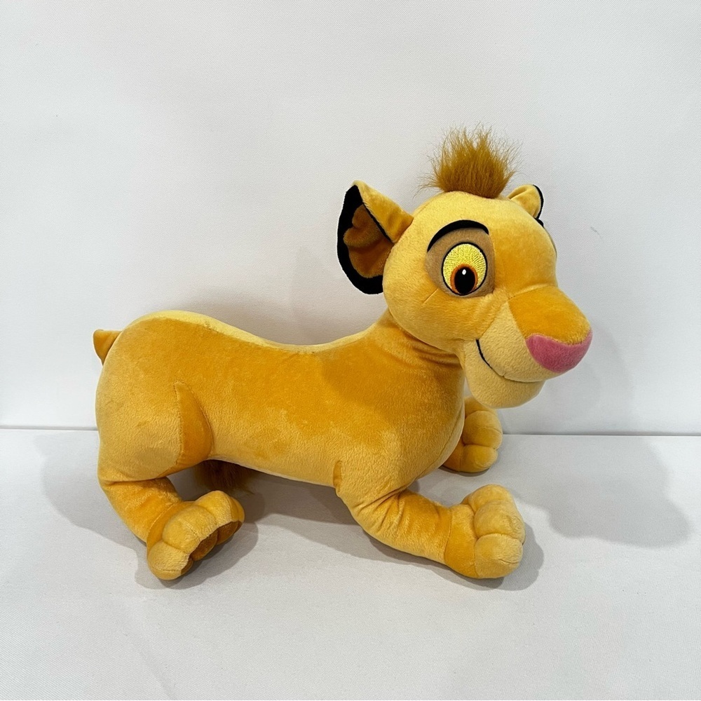 Disney Lion King Simba Plush Stuffed Animal Size 19" Golden Yellow - Picture 2 of 15